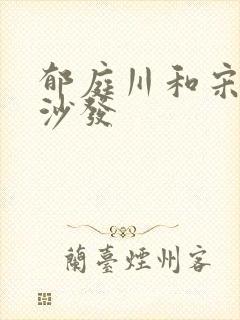 郁庭川和宋倾城沙发