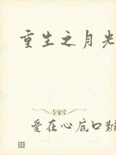 重生之月光少年