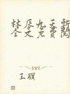 林辰九天斩神诀全文免费阅读笔趣阁