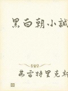 黑白朝小诚