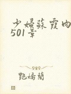 少妇苏霞肉欲第501章