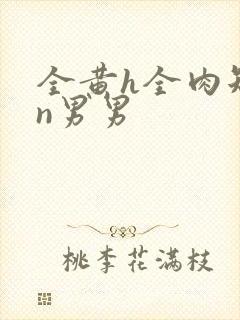 全黄h全肉短篇n男男