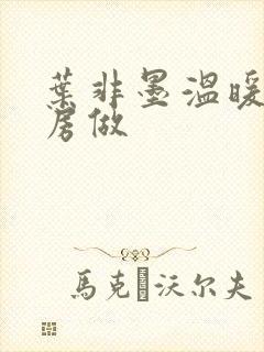 叶非墨温暖在厨房做