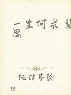 一生何求 兰思思