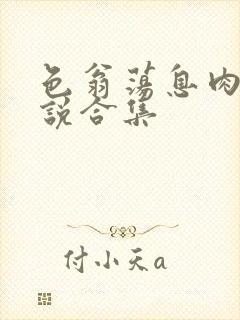 色翁荡息肉欲小说合集