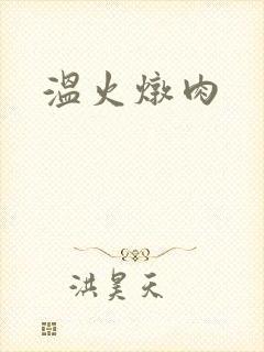 温火炖肉