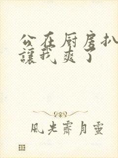 公在厨房扒开腿让我爽了