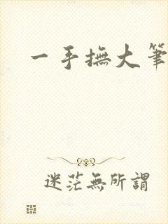 一手抚大笔趣阁