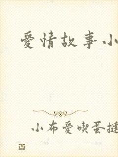 爱情故事小说