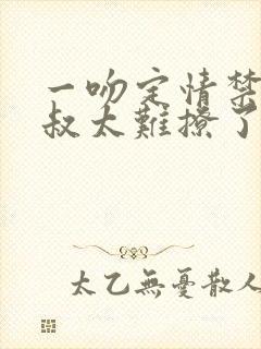 一吻定情禁欲小叔太难撩了