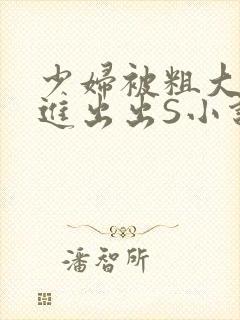 少妇被粗大猛进进出出S小说