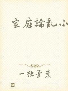 家庭论乱小说