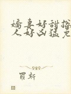 娇妻好甜总裁大人好凶猛免费小说