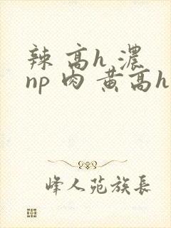 辣 高h 浓 np 肉 黄高h