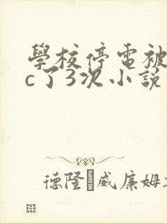 学校停电被同桌c了3次小说