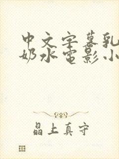 中文字幕乳授乳奶水电影小说