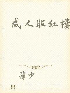 成人版红楼梦