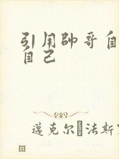 引用帅哥自己玩自己