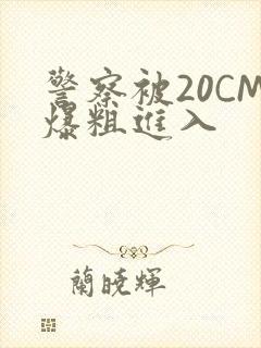 警察被20CM爆粗进入