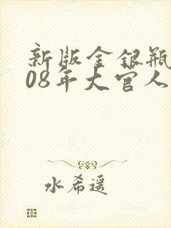 新版金银瓶2008年大官人