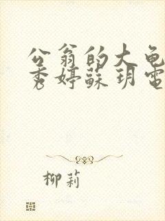 公翁的大龟挺进秀婷苏玥电影