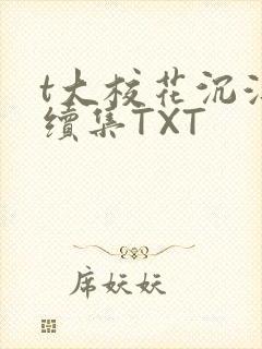 t大校花沉浮录续集TXT