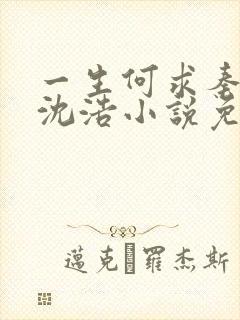 一生何求秦菲雪沈浩小说免费阅读全文