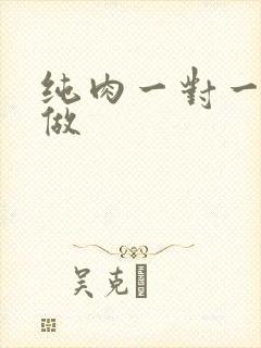 纯肉一对一到处做