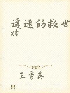 遥远的救世主txt