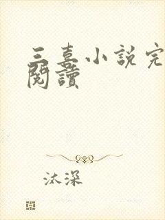 三喜小说完整版阅读