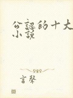 公认的十大虐心小说