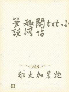 笔趣阁txt小说网站