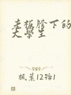 老板胯下的秘书大学生