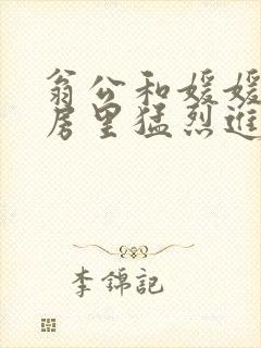 翁公和媛媛在厨房里猛烈进出