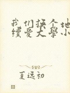 我们换个地方继续爱大学小说