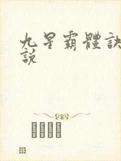九星霸体诀 小说
