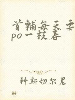 首辅每天要不够po一枝春