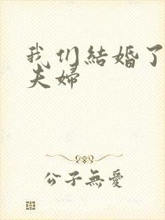 我们结婚了初恋夫妇