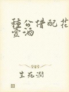 种公借配花间一壶酒