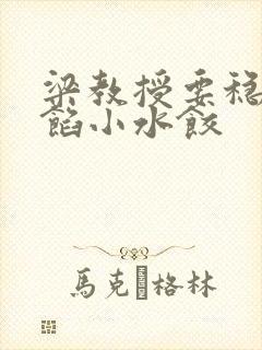 梁教授要稳住肉馅小水饺