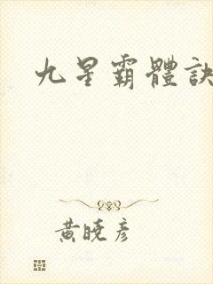 九星霸体诀小说