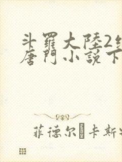 斗罗大陆2绝世唐门小说下载