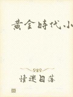 黄金时代小说