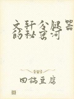 文轩分腿器河马的秘密河