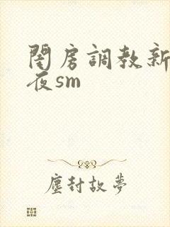 闺房调教新婚之夜sm