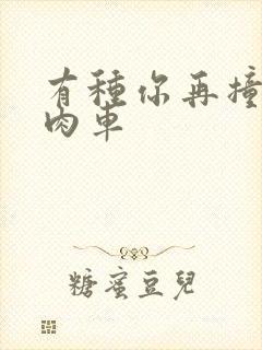 有种你再撞一下肉车