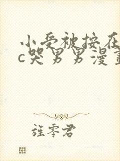 小受被按在墙上c哭男男漫画