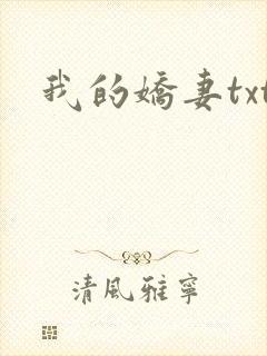 我的娇妻txt