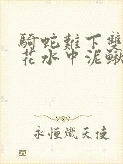 骑蛇难下双金银花水中泥鳅双男主