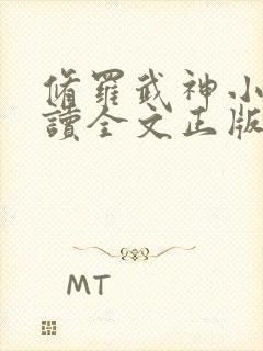 修罗武神小说阅读全文正版